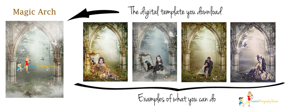 amazing photoshop ideas digital template